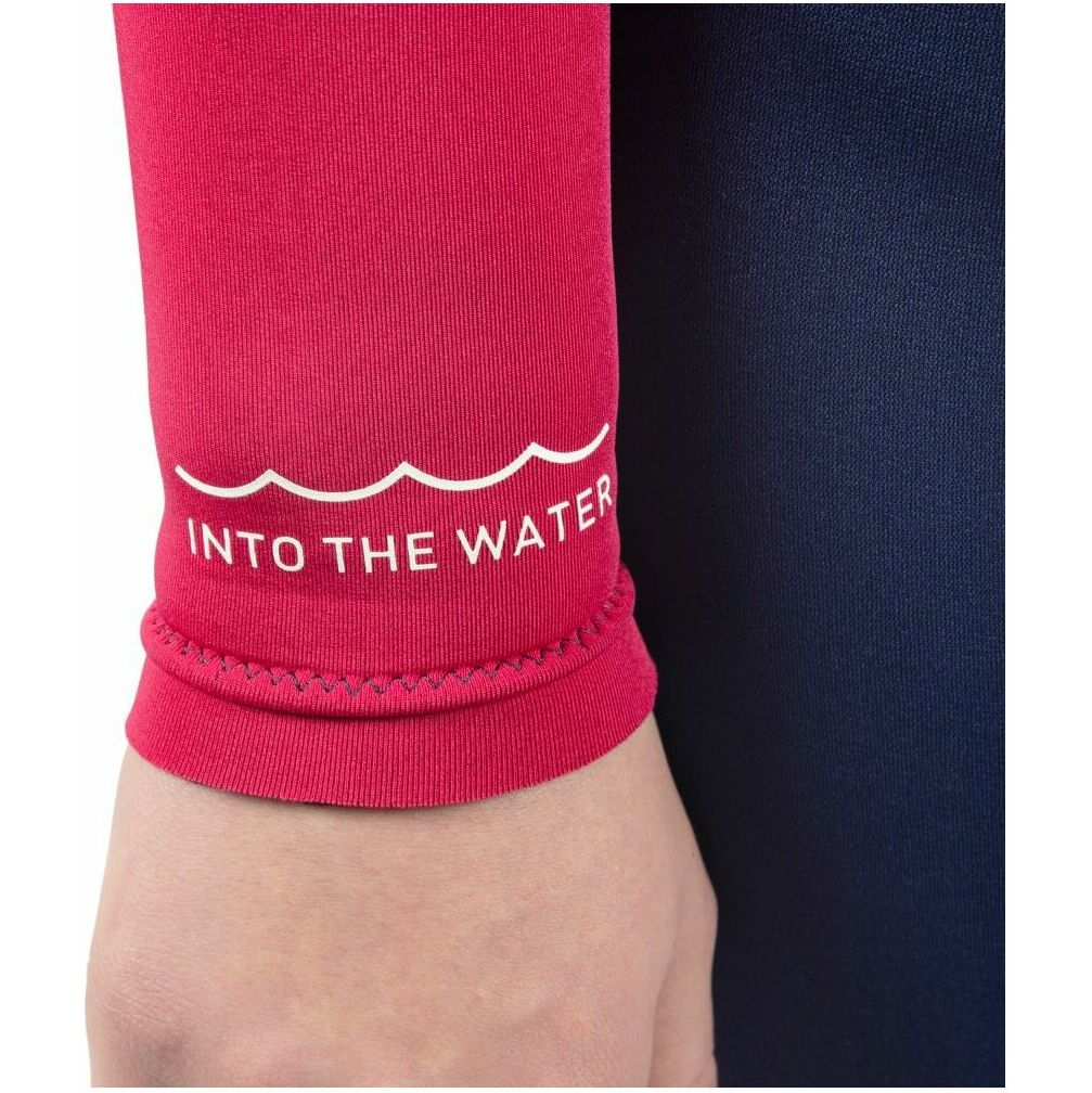 2025 Gul Junior Response 3/2mm Flatlock Back Zip Wetsuit RE1323-C1 - Blue / Rose